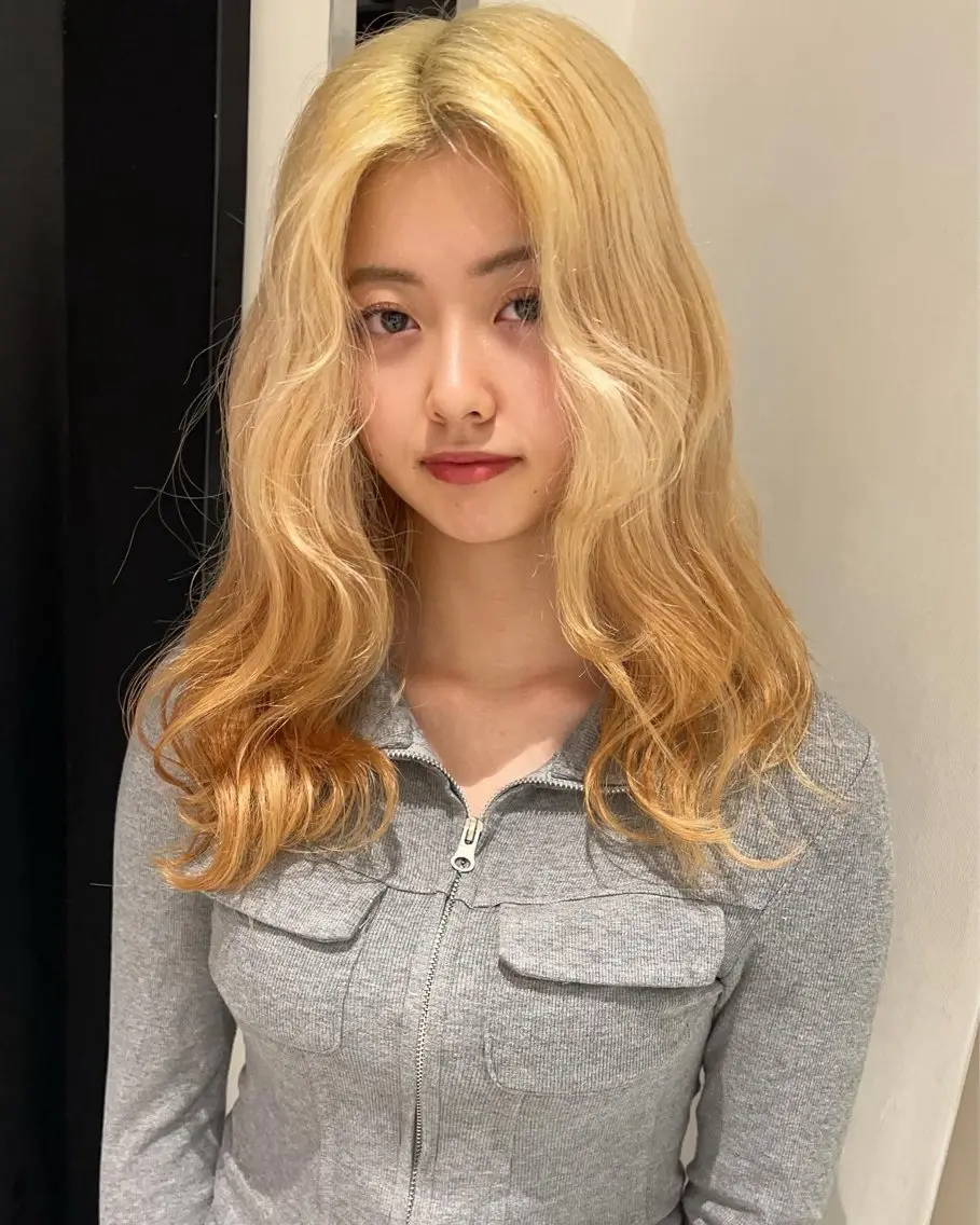 【ケアブリーチ付き✨】リタッチのみ🥣🤍/ブロンドメンテナンス👱‍♀️/抜きっぱなしの写真