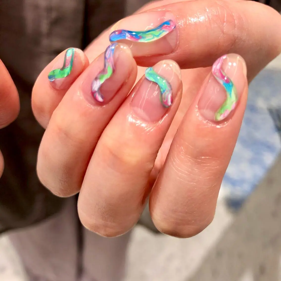 ネイル ハンドネイル 🧁🥕 asukaのネイルデザイン