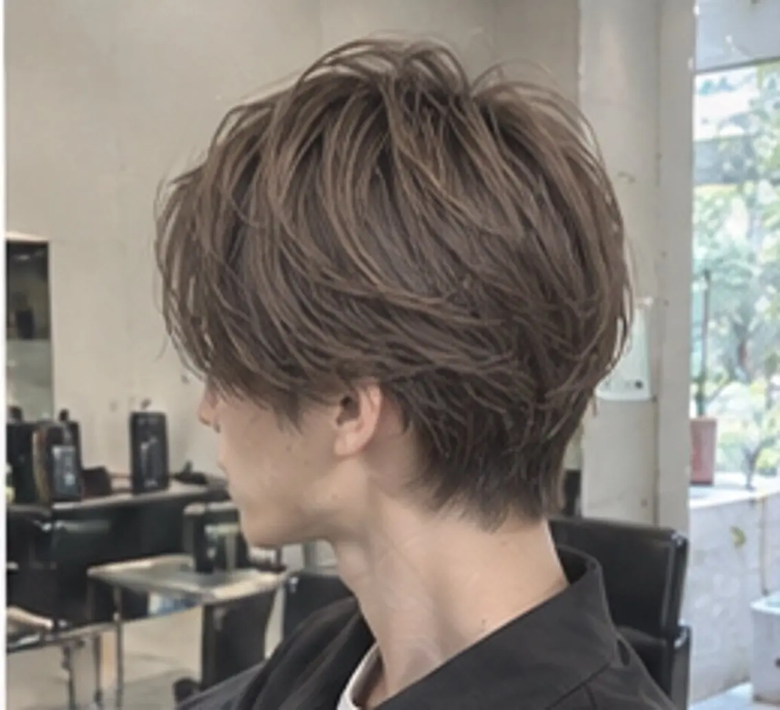 メンズ メンズパーマ カット パーマ メンズ特化/レイヤー 垢抜け／表参道のヘアスタイル