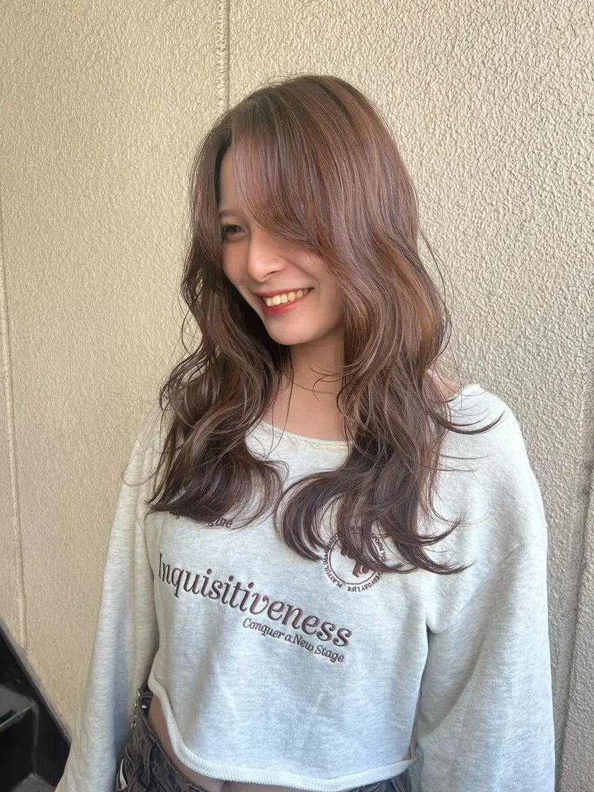 ❤️‍🔥minimo限定価格❤️‍🔥✨前髪カット+艶カラー+うる艶トリートメント✨の写真