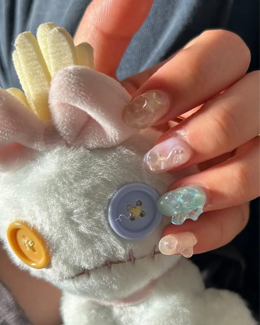 ネイル ハンドネイル Hata nail 🎀個性派ニュアンスのネイルデザイン