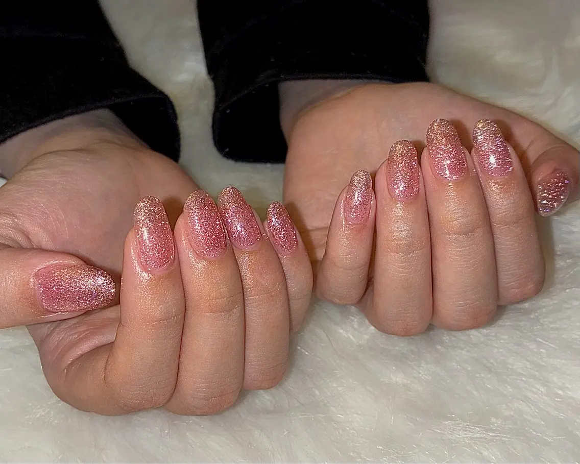 ネイル ラメ(グリッター) ハンドネイル Salon de Nailymoreのネイルデザイン