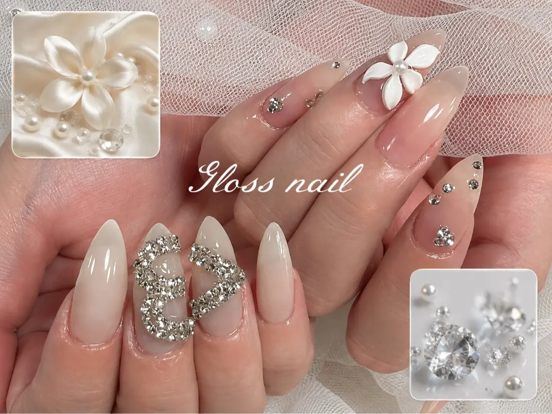 ネイル チークネイル 長さ出し フットネイル フレンチネイル ジェルネイル Meri💅 ジェル&長さだし専門のネイルデザイン