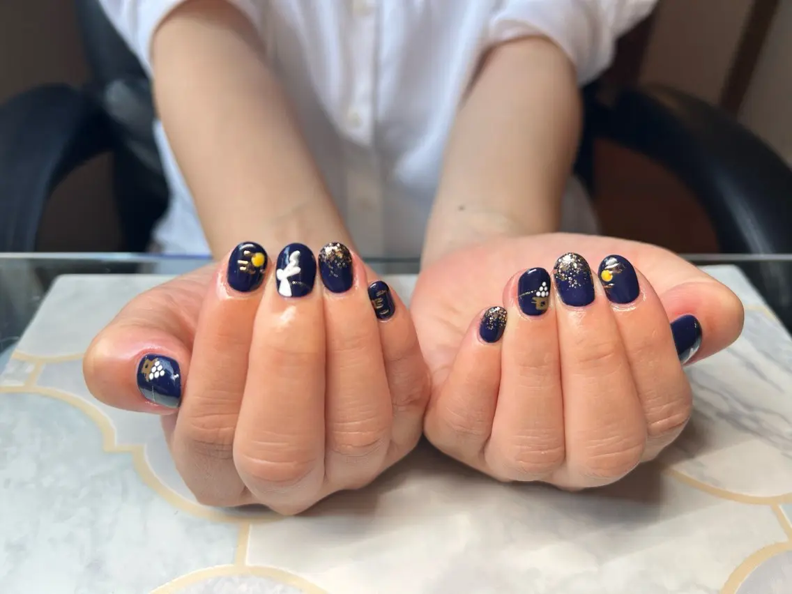 ネイル アートネイル ワンカラーネイル ハンドネイル Lisa’s Salonのネイルデザイン