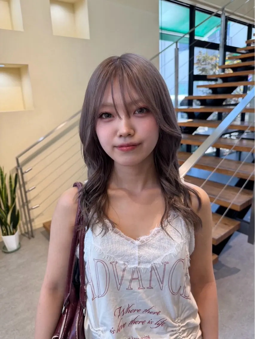 カラー Mizuki. / 暖色系カラー🍓のヘアスタイル