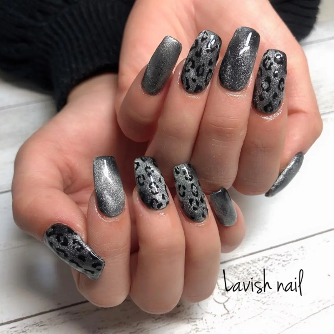 ネイル マグネットネイル 持ち込み ハンドネイル Lavish nailのネイルデザイン
