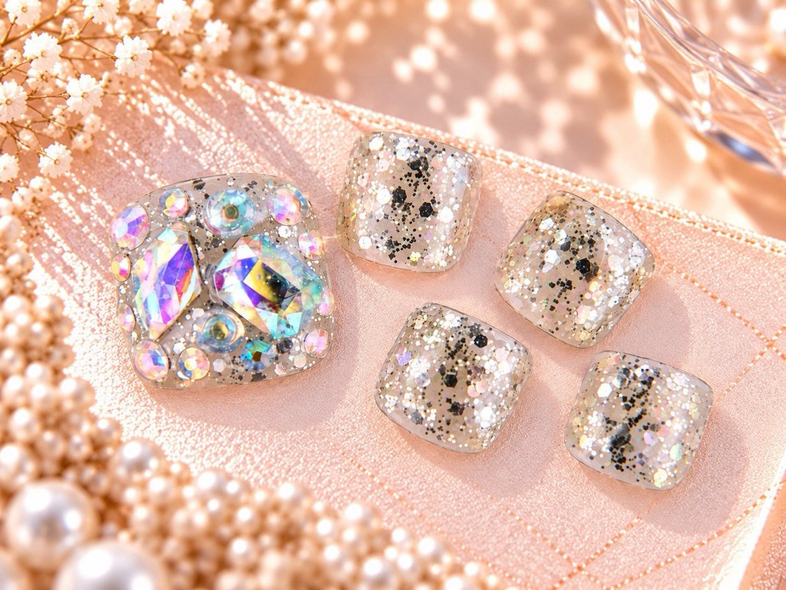 ネイル フットネイル TiaryNail 💎Kのネイルデザイン