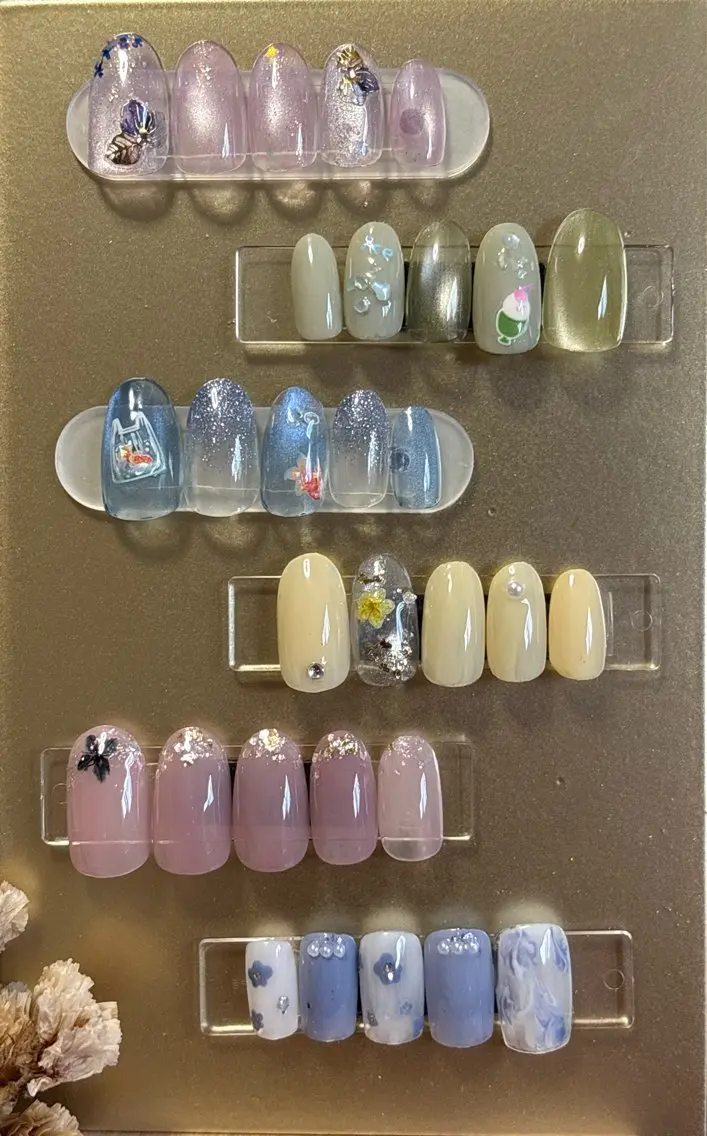 ネイル ハンドネイル ハンドケア ゆう .のネイルデザイン