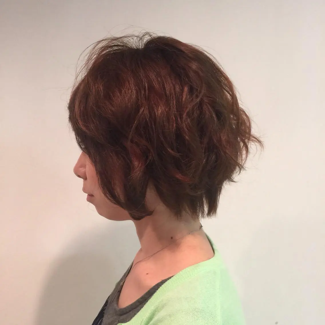 ショート カラー パーマ カット トリートメント ヘッドスパ Ma Miのヘアスタイル