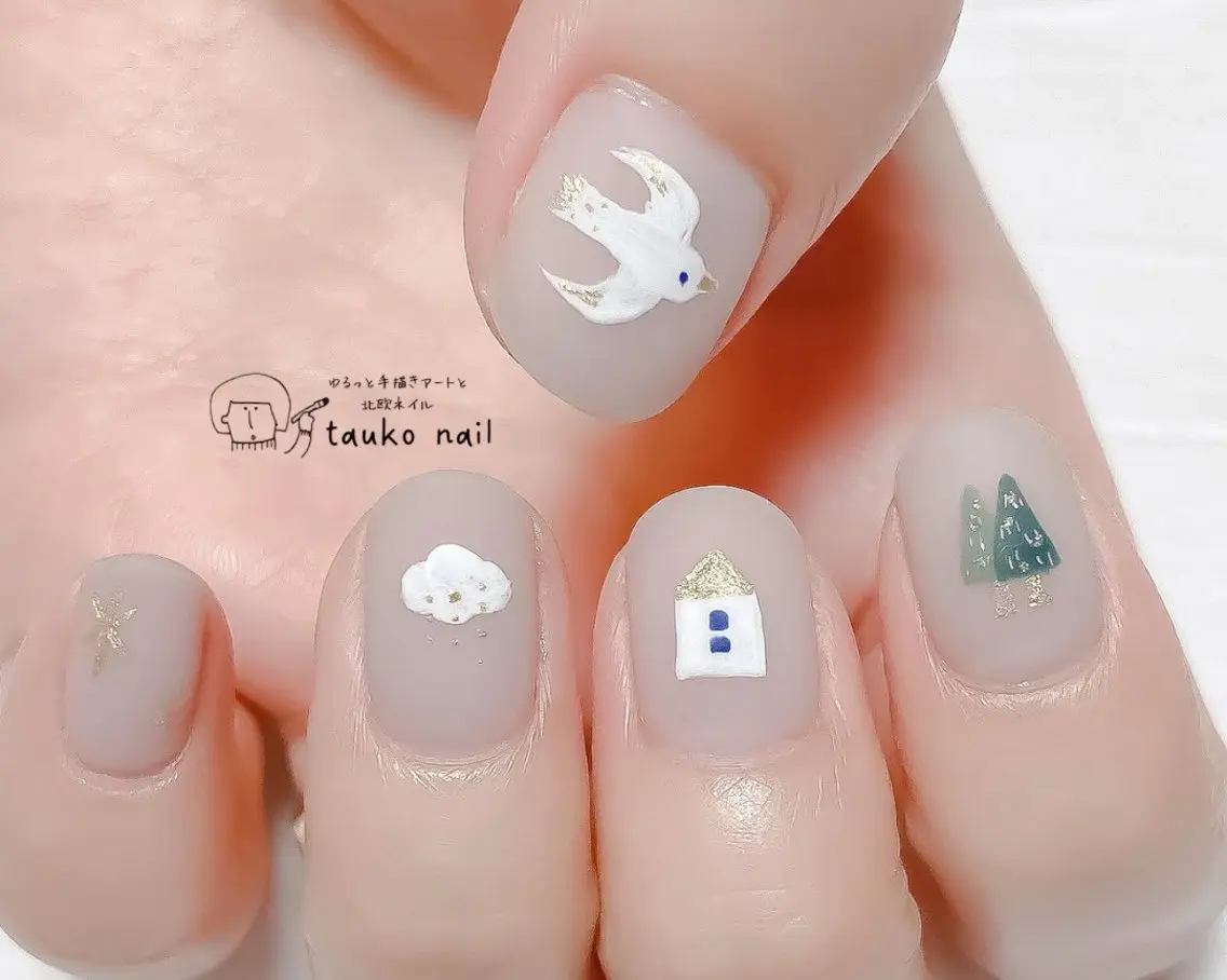 ネイル ハンドネイル tauko nailのネイルデザイン