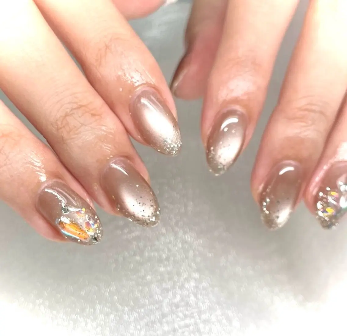 ネイル ハンドネイル Bianca🎀 ONODERAのネイルデザイン