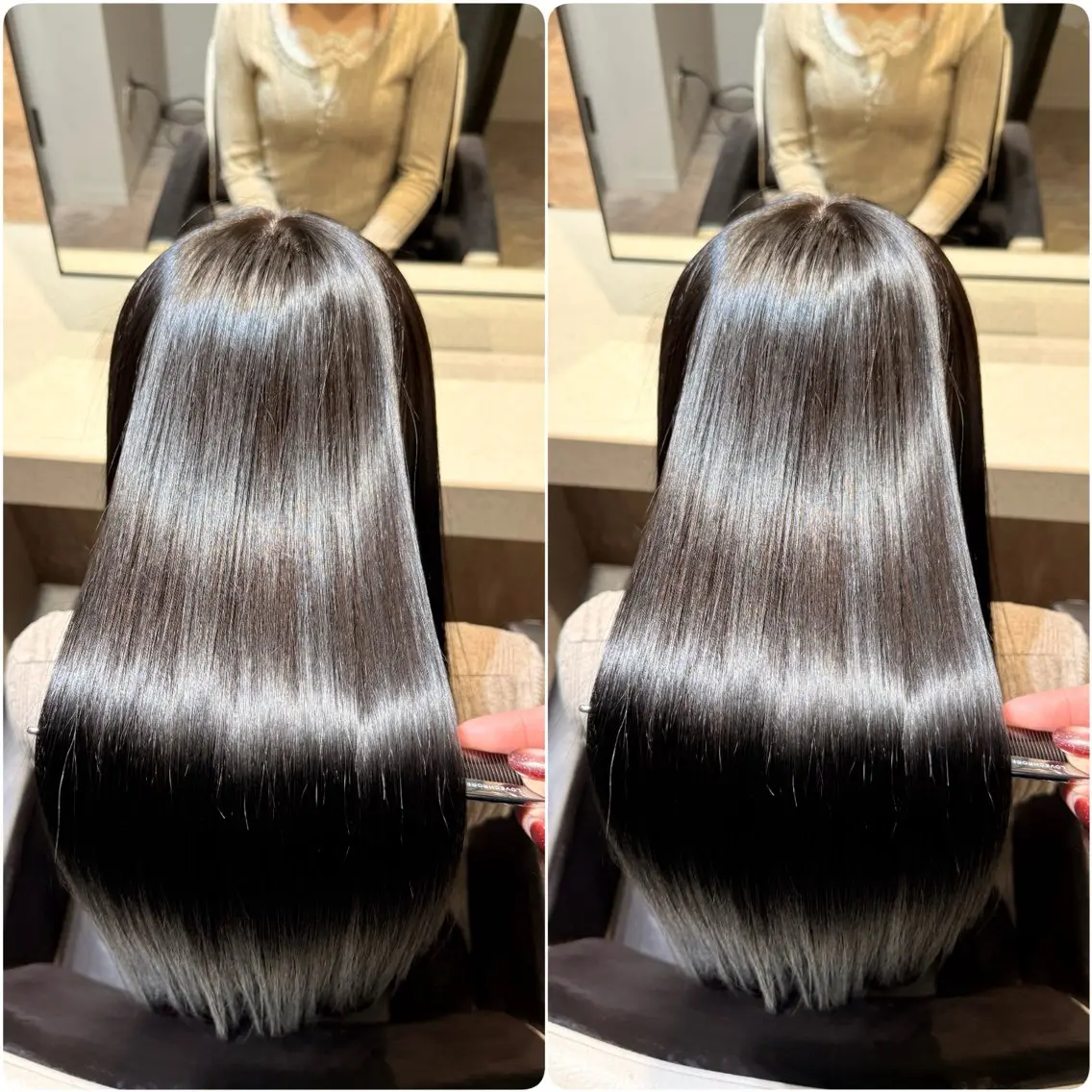 ロング カラー カット 縮毛矯正 トリートメント ヘッドスパ 🌹ULTOWA🌹 髪質改善/縮毛/店長のヘアスタイル