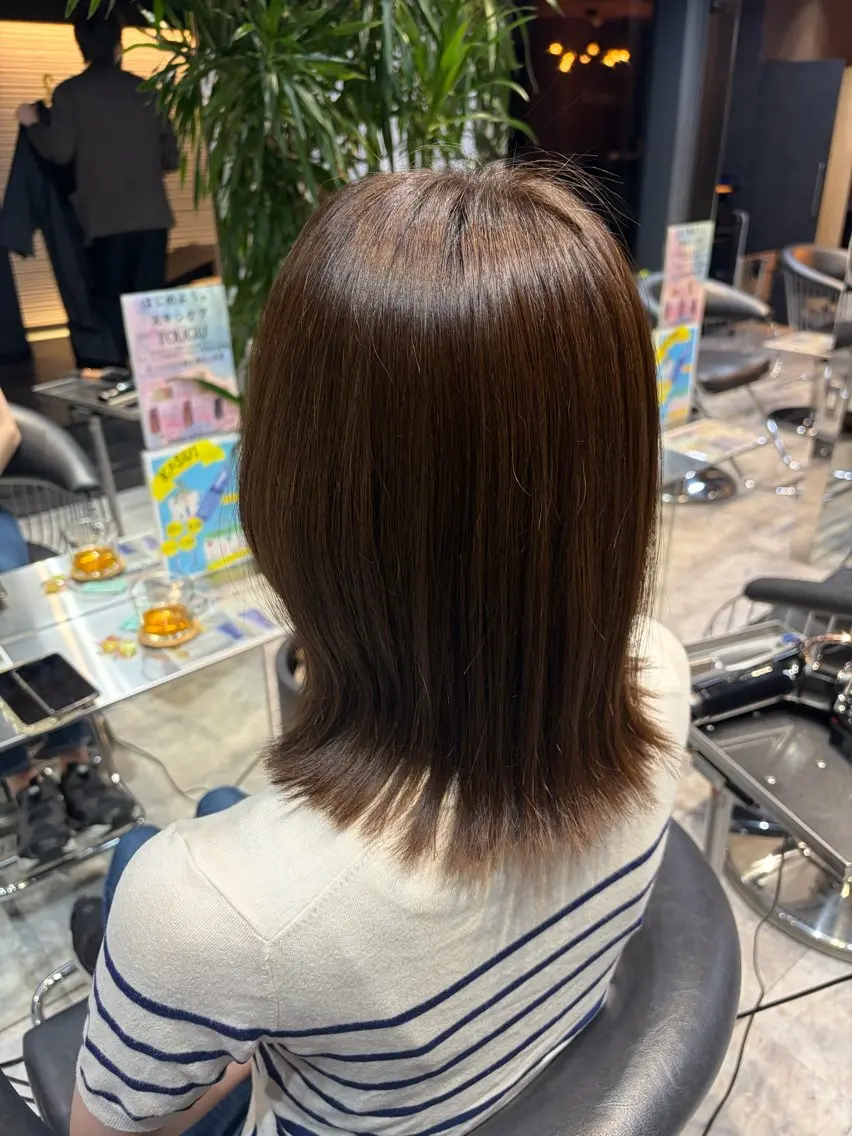 ミディアム 🎀無料カットモデル 🎀銀座/akaneのヘアスタイル