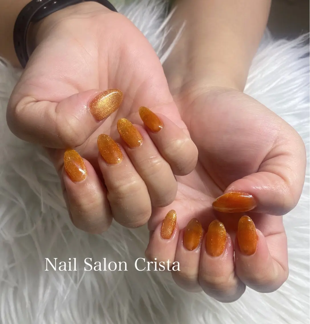 ネイル ジェルネイル パラジェル ハンドネイル CRISTA MOMOのネイルデザイン