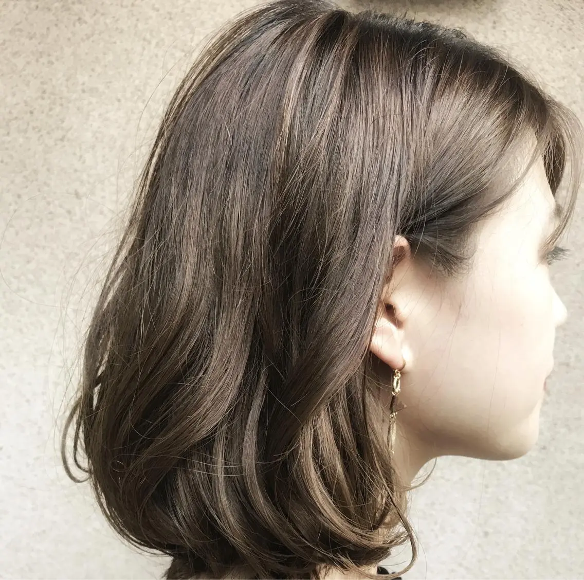 ミディアム カラー イルミナカラー vato バトのヘアスタイル