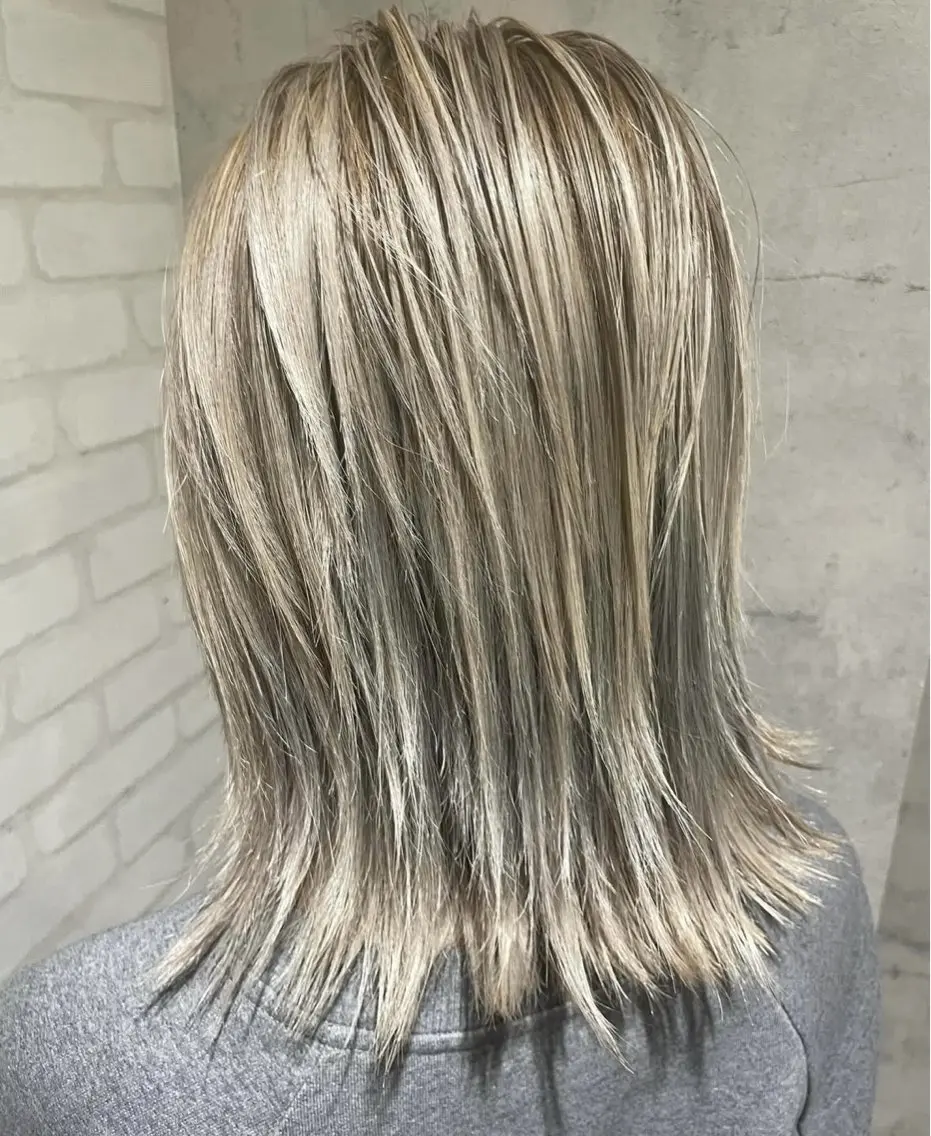 ミディアム カラー ヘアアレンジ ヘアカラー トリートメント ヘアセット トップスタイリスト Shoyaのヘアスタイル