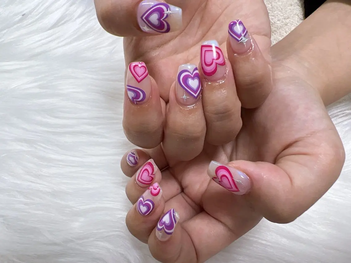 ネイル ハート coco nailのネイルデザイン