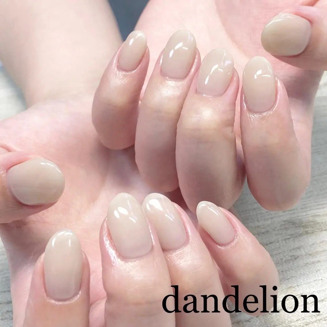 ネイル ハンドネイル ハンドケア dandelion ダンデライオンのネイルデザイン