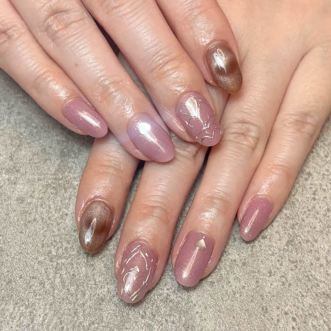 ネイル ハンドネイル nailroom DIASOMNIAのネイルデザイン