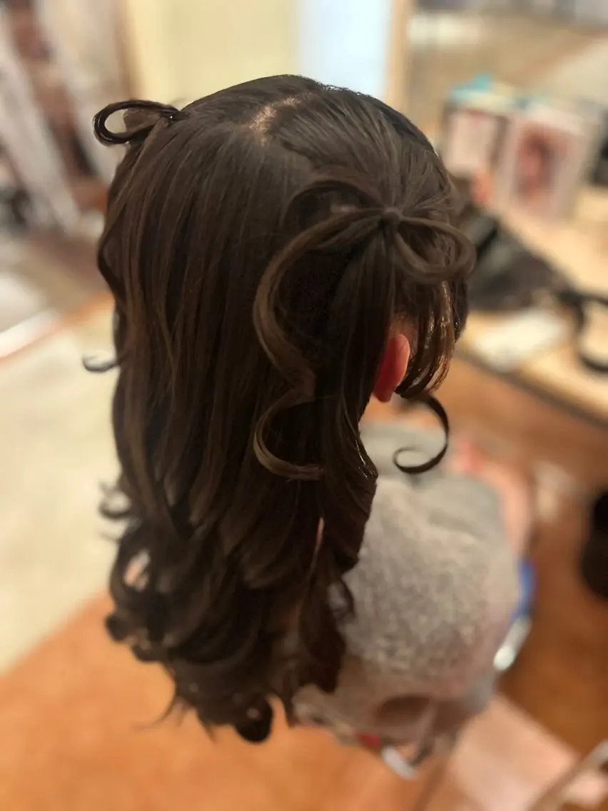 ロング 永澤 一輝のヘアスタイル