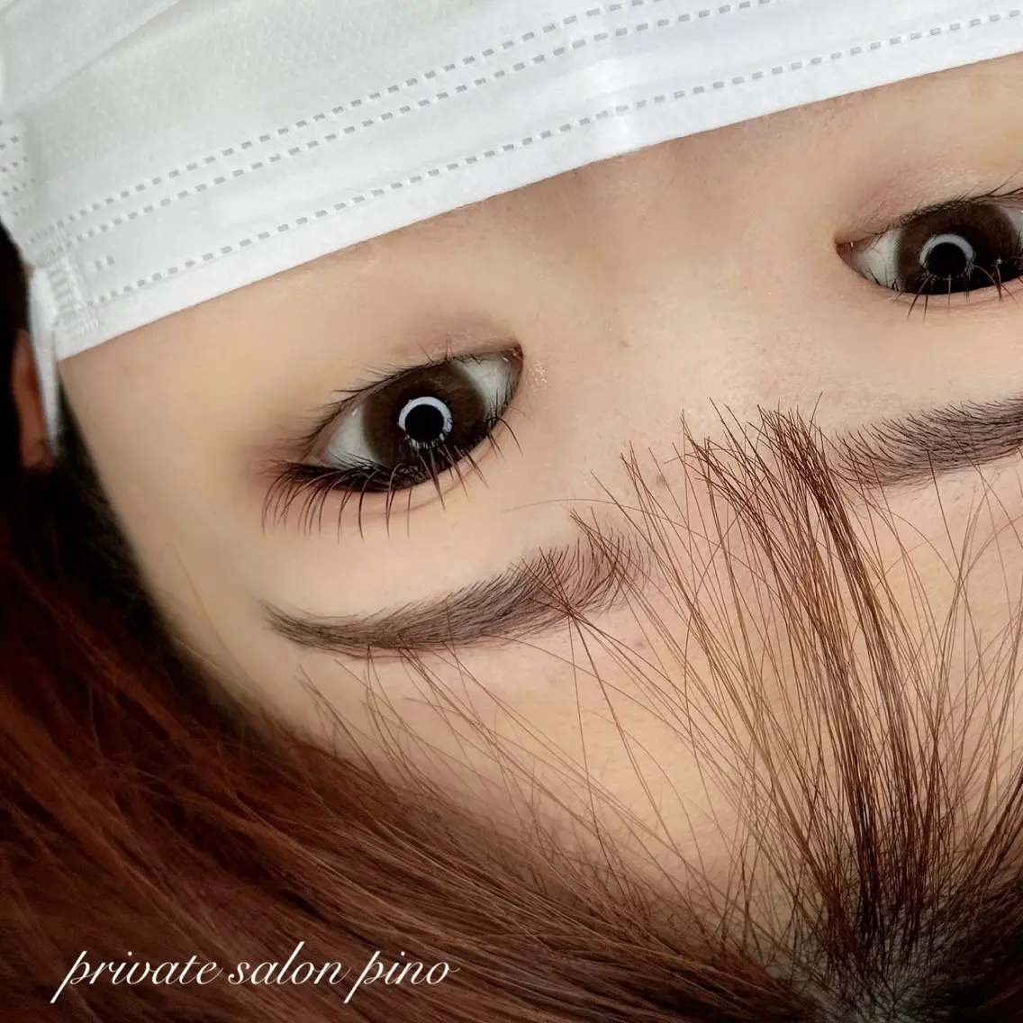マツエク・マツパ カラーマツエク pino eyelashのマツエク・マツパデザイン