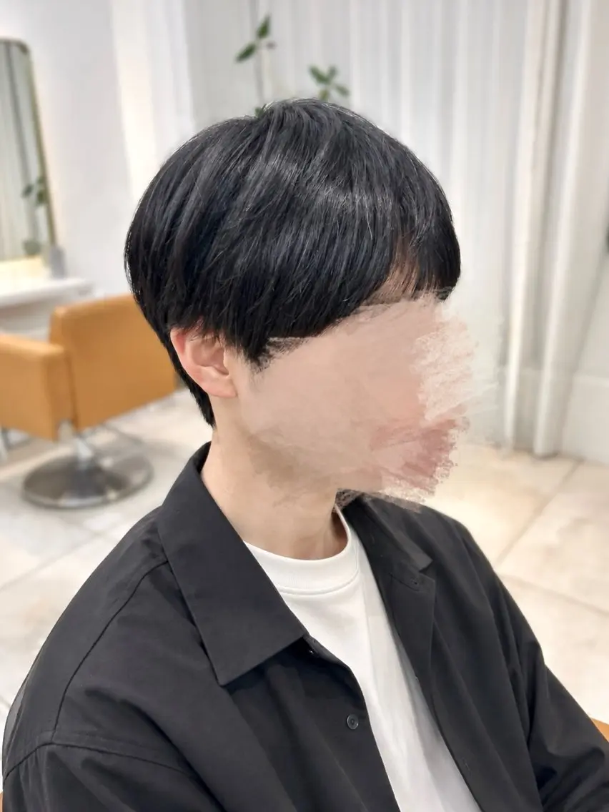 ⛓️韓国風ナチュラルメンズマッシュ+ヘッドスパ⛓️無料カットモデル⚡️の写真
