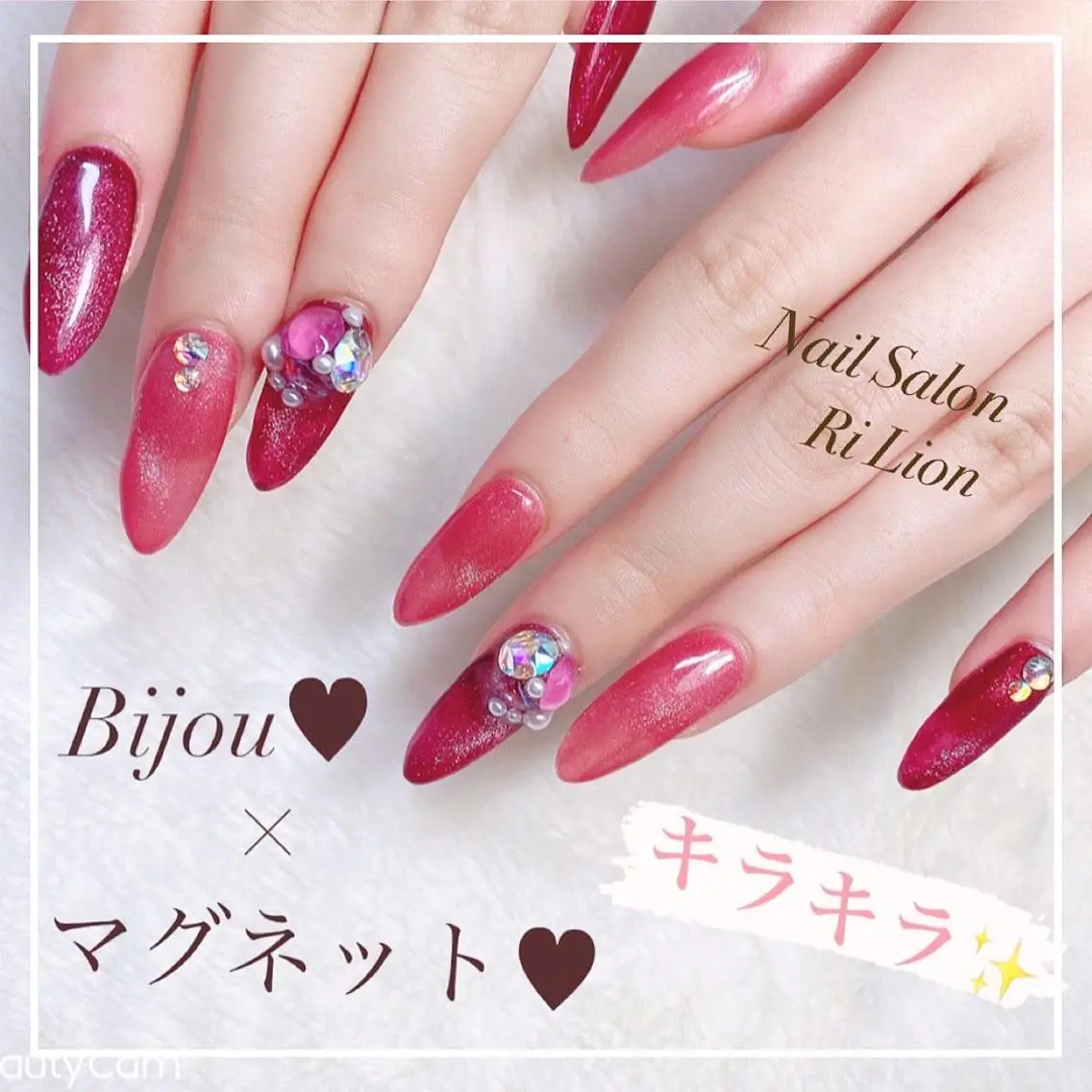 ネイル ハンドネイル RiLion💗 Risa🦋💜のネイルデザイン