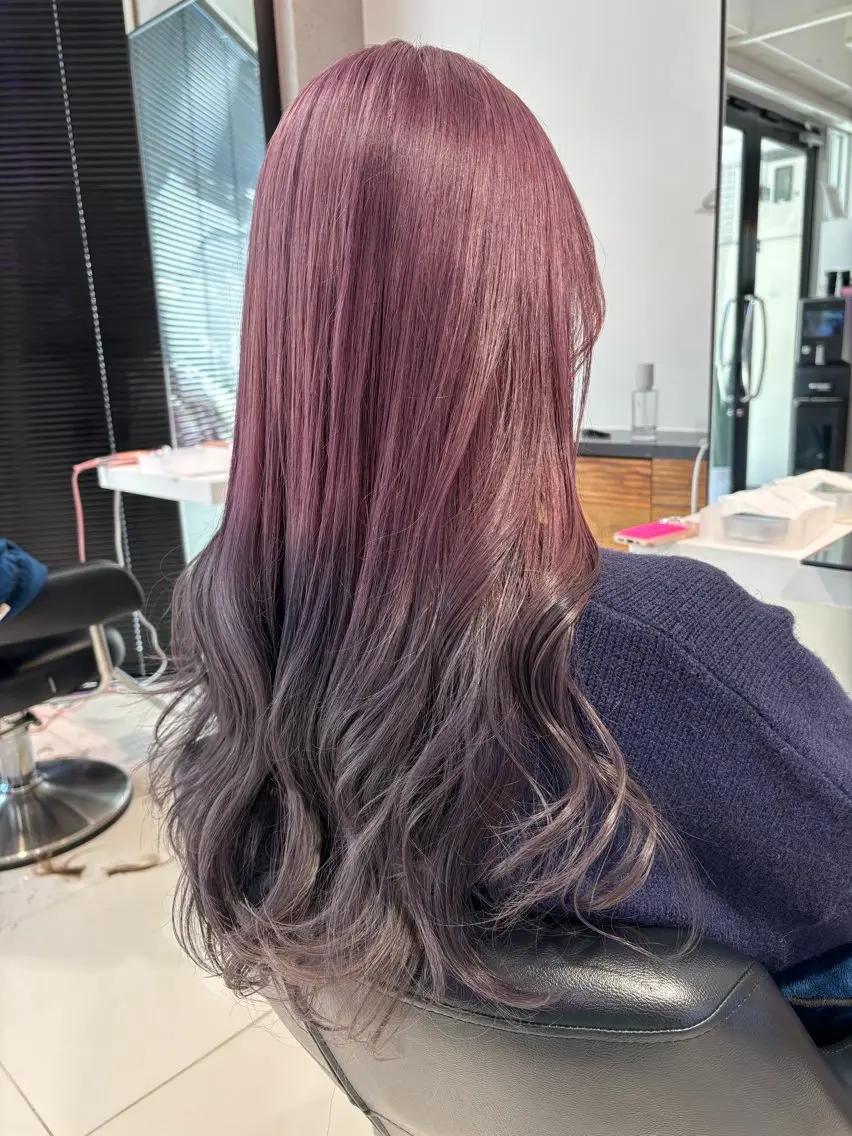 ロング カラー ヘアカラー Takahashi Mizukiのヘアスタイル