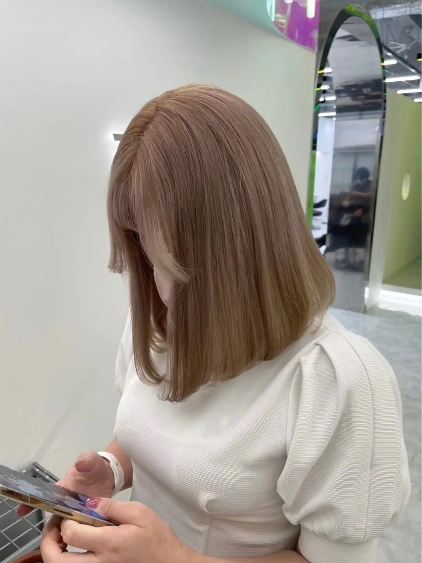 ロング カラー ヘアアレンジ ヘアカラー トリートメント ヘアセット 透明感💕今っぽ似合 わせ𝐍𝐨. 𝟏のヘアスタイル