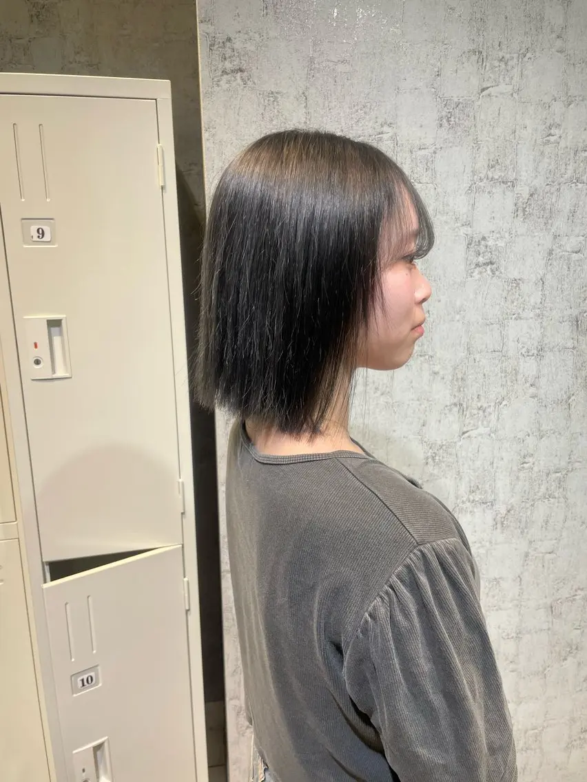 ショート ヘアカラー トリートメント 赤み消し艶カラー🍀 DAIGOのヘアスタイル