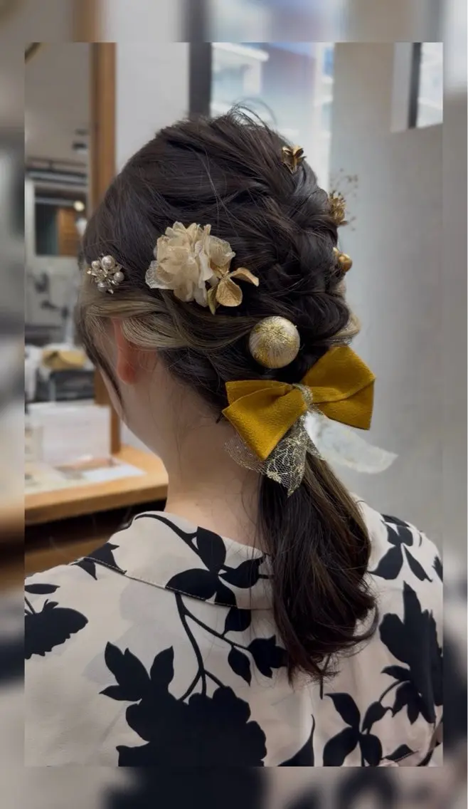 ヘアアレンジ 柏 康孝のヘアスタイル