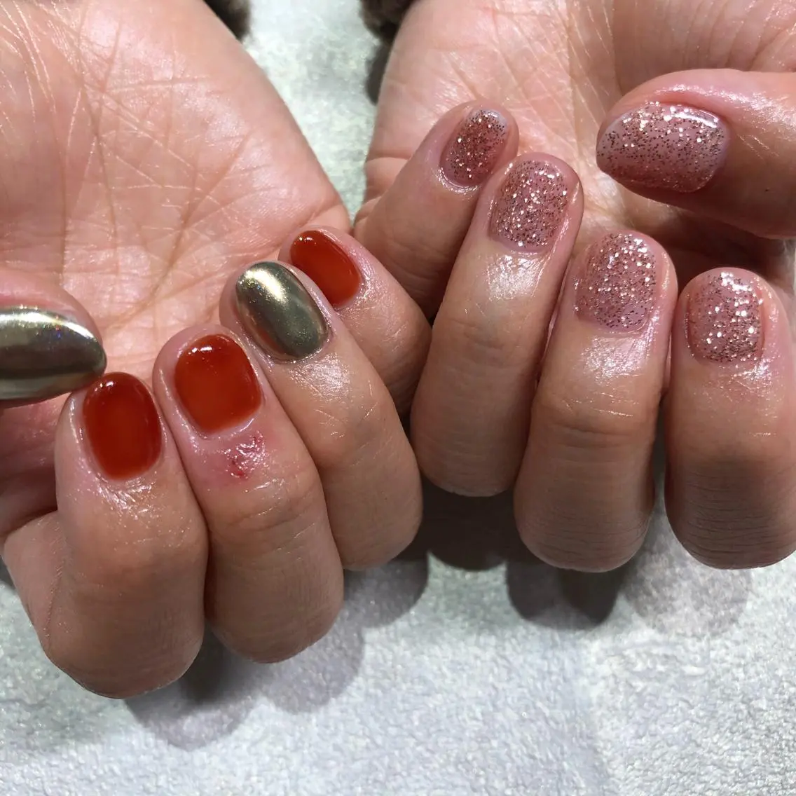 ネイル ハンドネイル フットネイル ハンドケア Miyagi Asamiのネイルデザイン