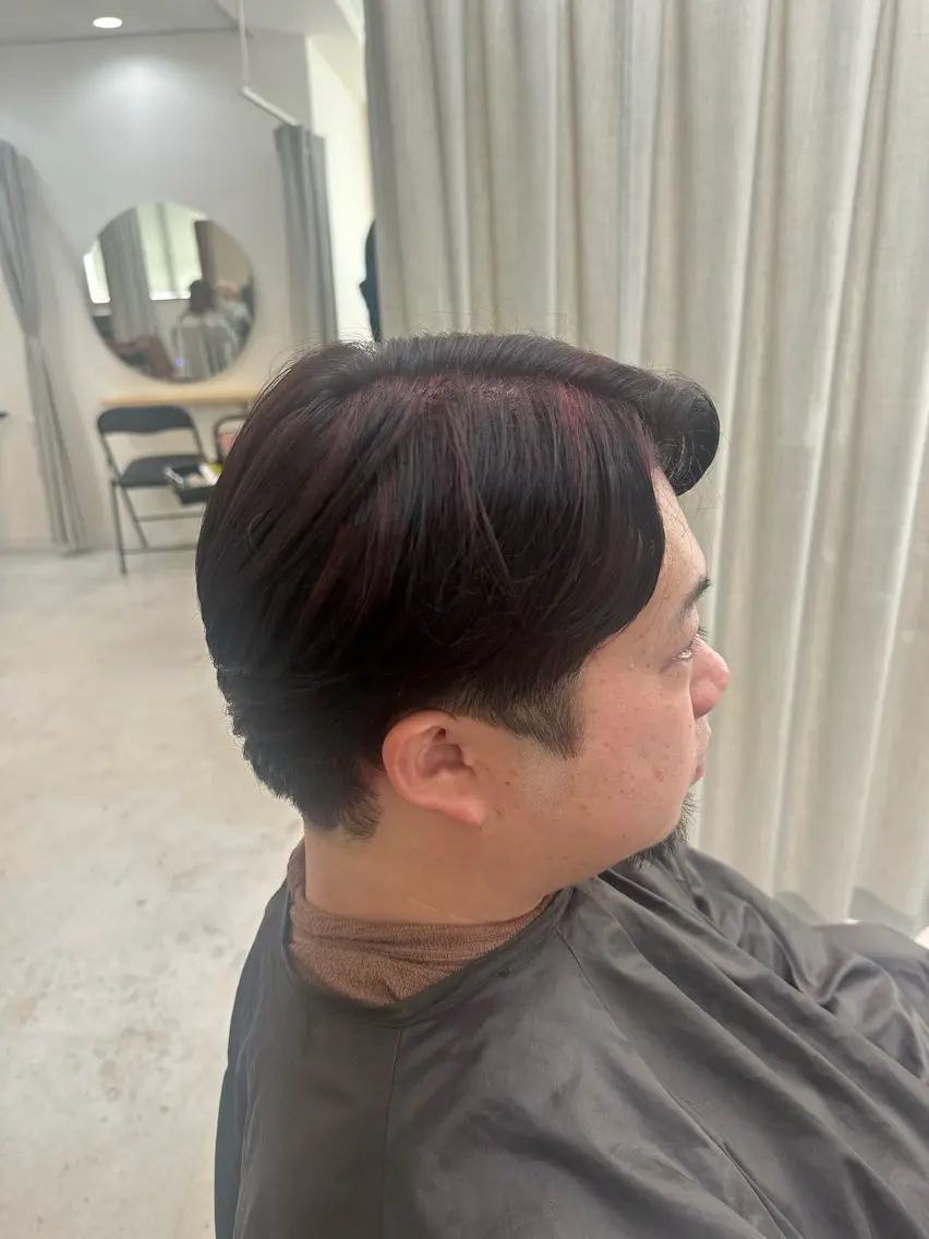 メンズカット＋ハイライト（メッシュキャップ）🫧の写真