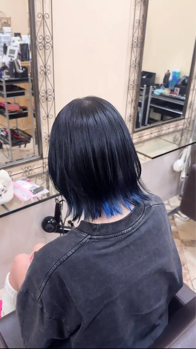 カラー ヘアカラー さ りのヘアスタイル