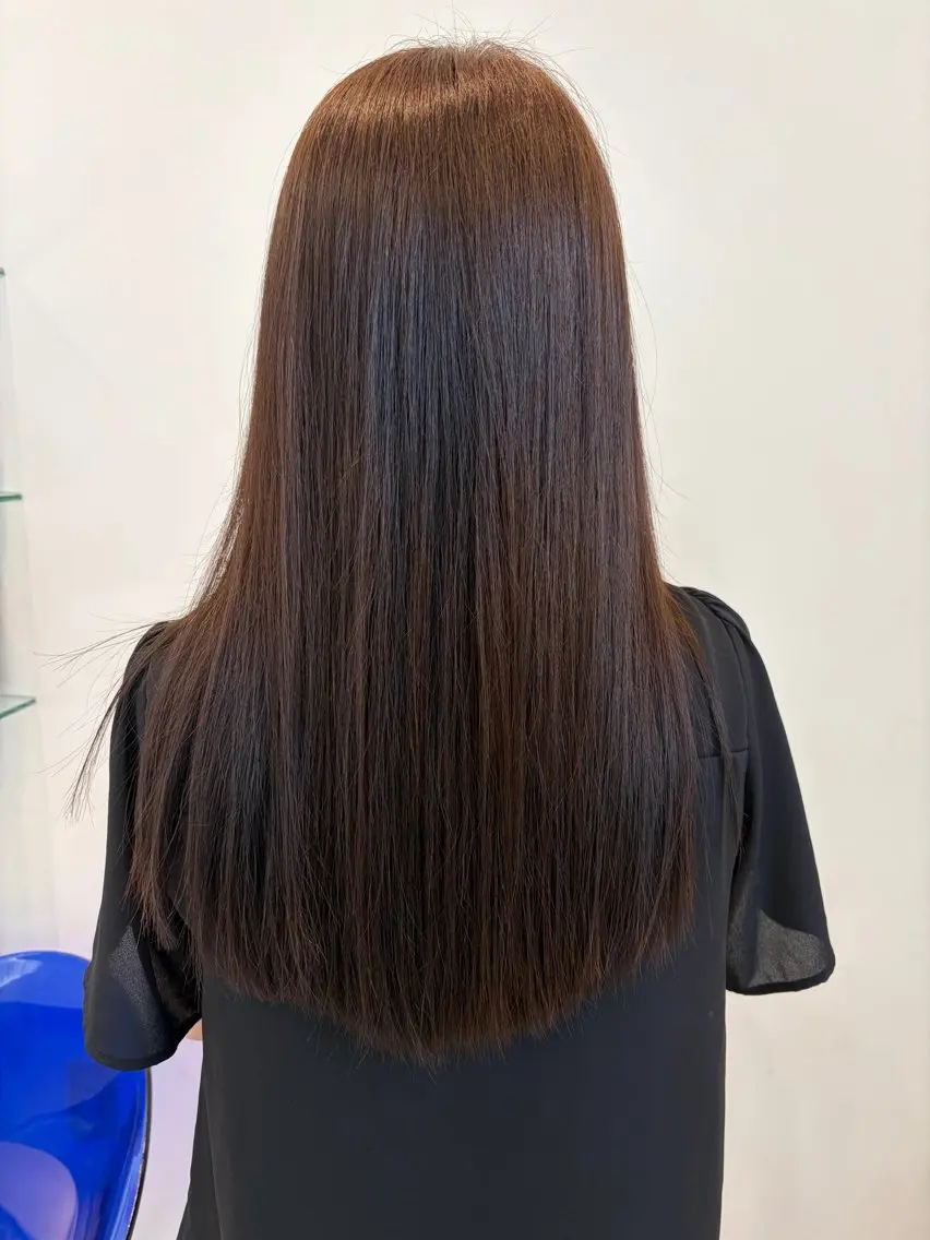 ロング カット ヘアカラー 横山 水空のヘアスタイル