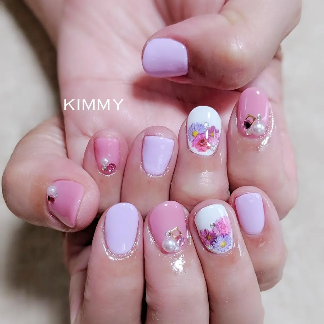 ネイル ハンドネイル kimmy nailsのネイルデザイン