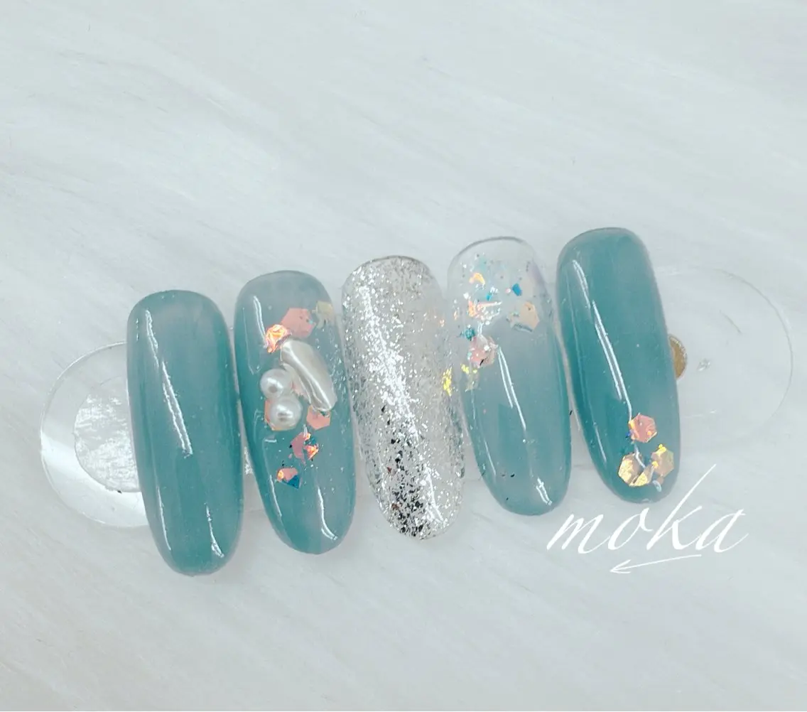 ネイル 胡蝶蘭レディースサロ ンNailMOKAのネイルデザイン