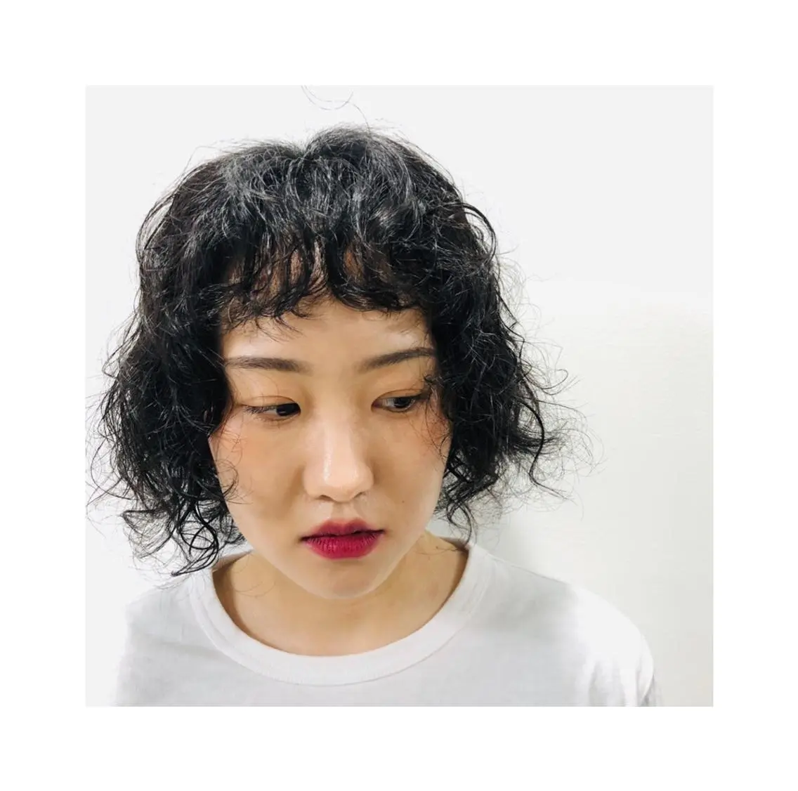 ショート パーマ 高山りな🌼 (メンズも可能です)のヘアスタイル