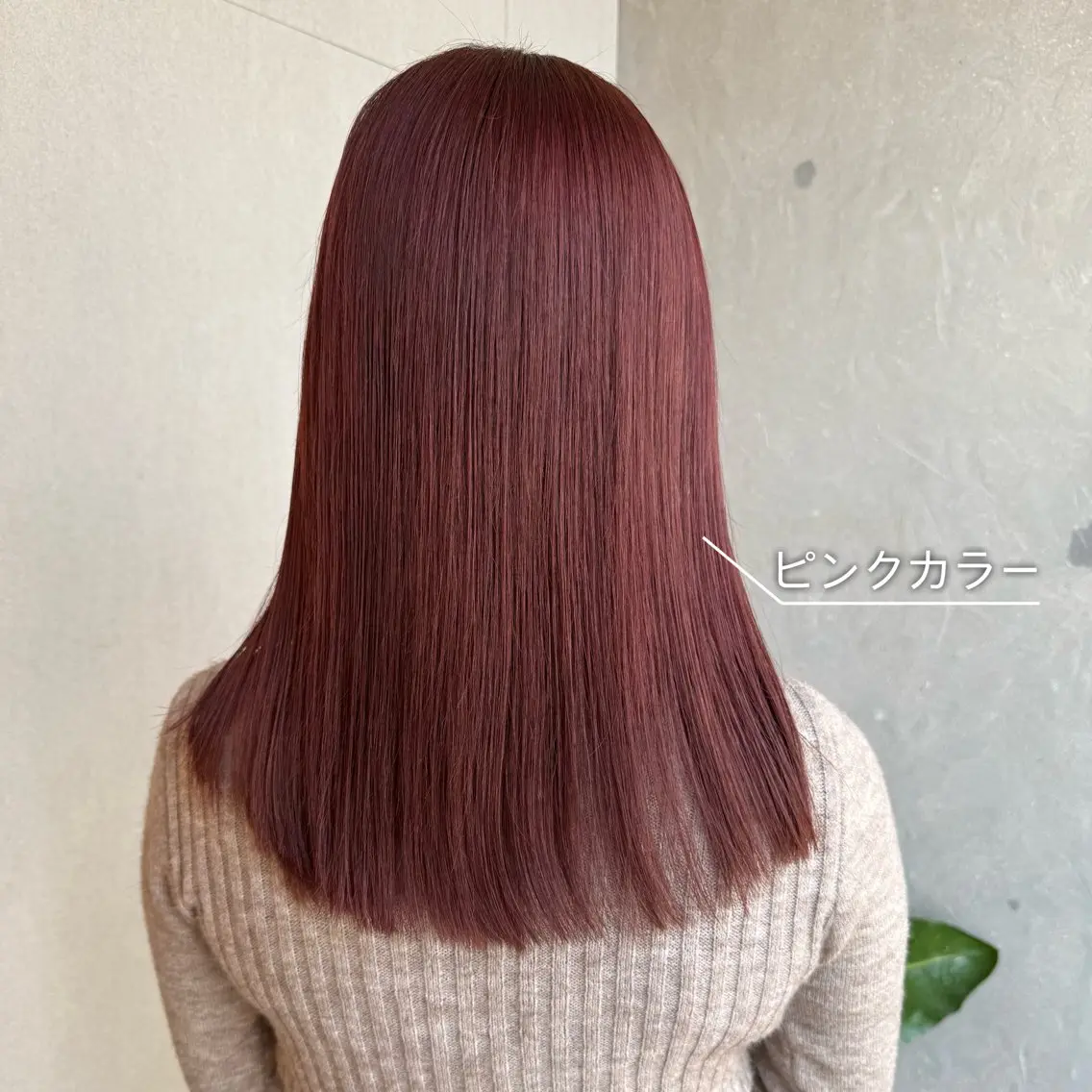 セミロング カラー カット ヘアカラー 美髪矯正/ベージュ カラー🧸綾里のヘアスタイル