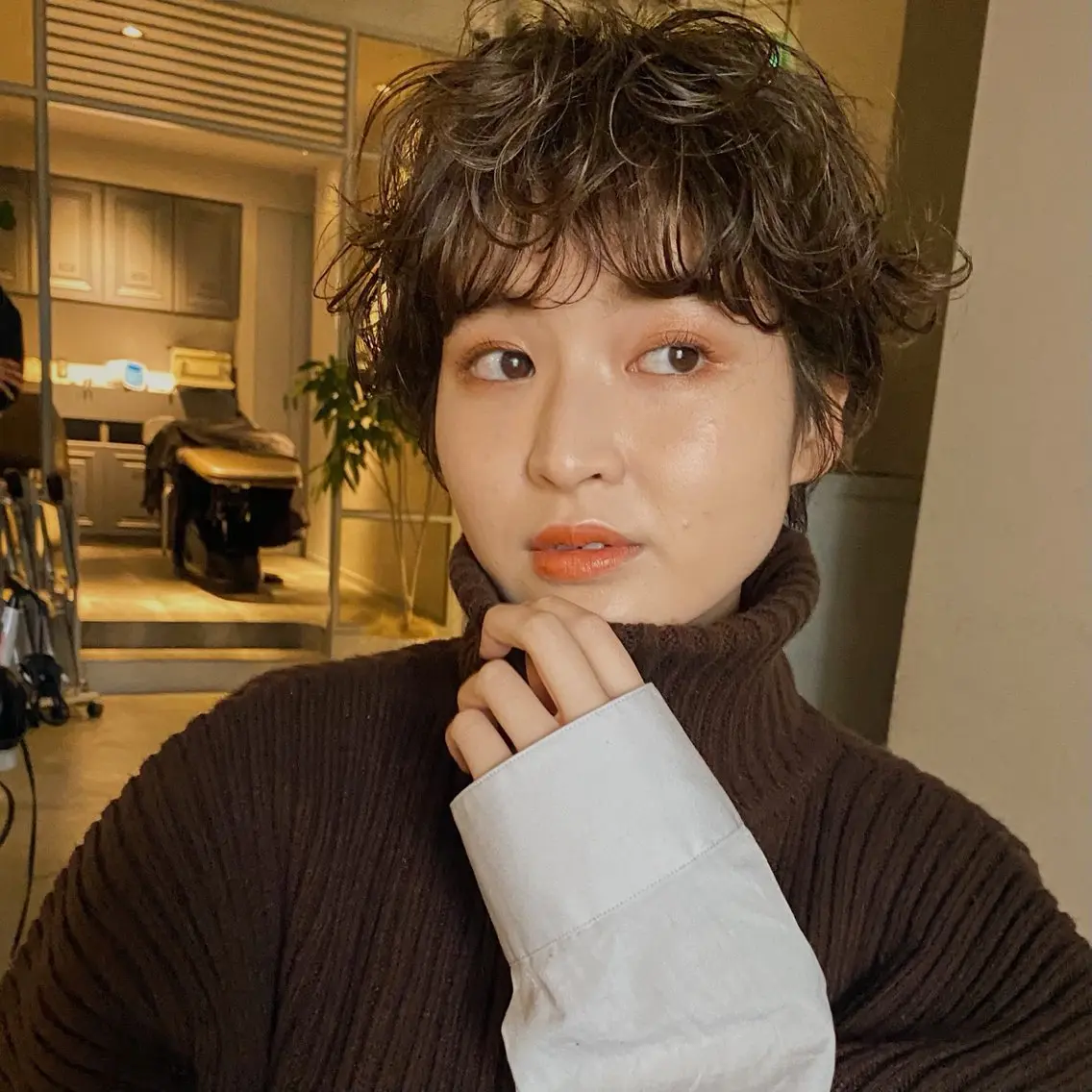 ショート メンズ清潔感のプロ 💈メンズパーマ藤田のヘアスタイル