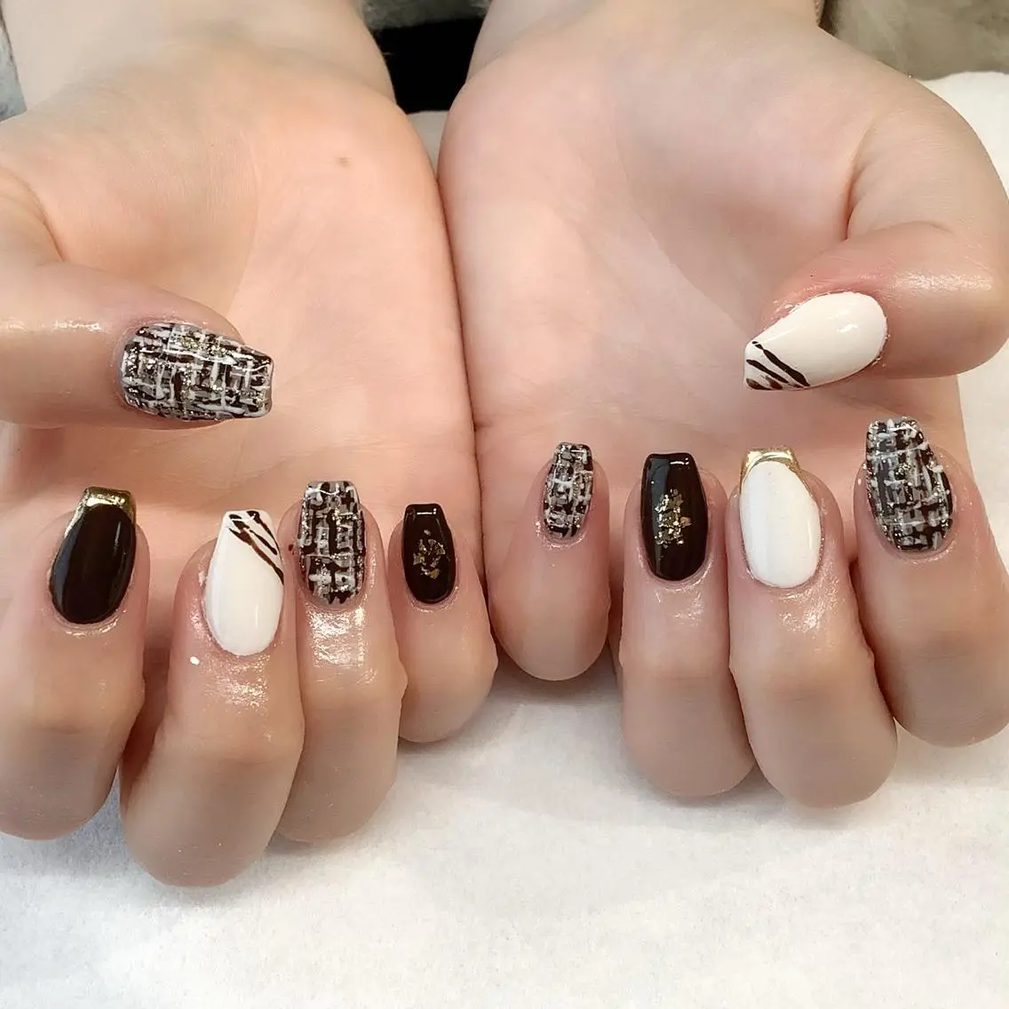 ネイル ハンドネイル 💎🐰 saki. m 🐰💎のネイルデザイン