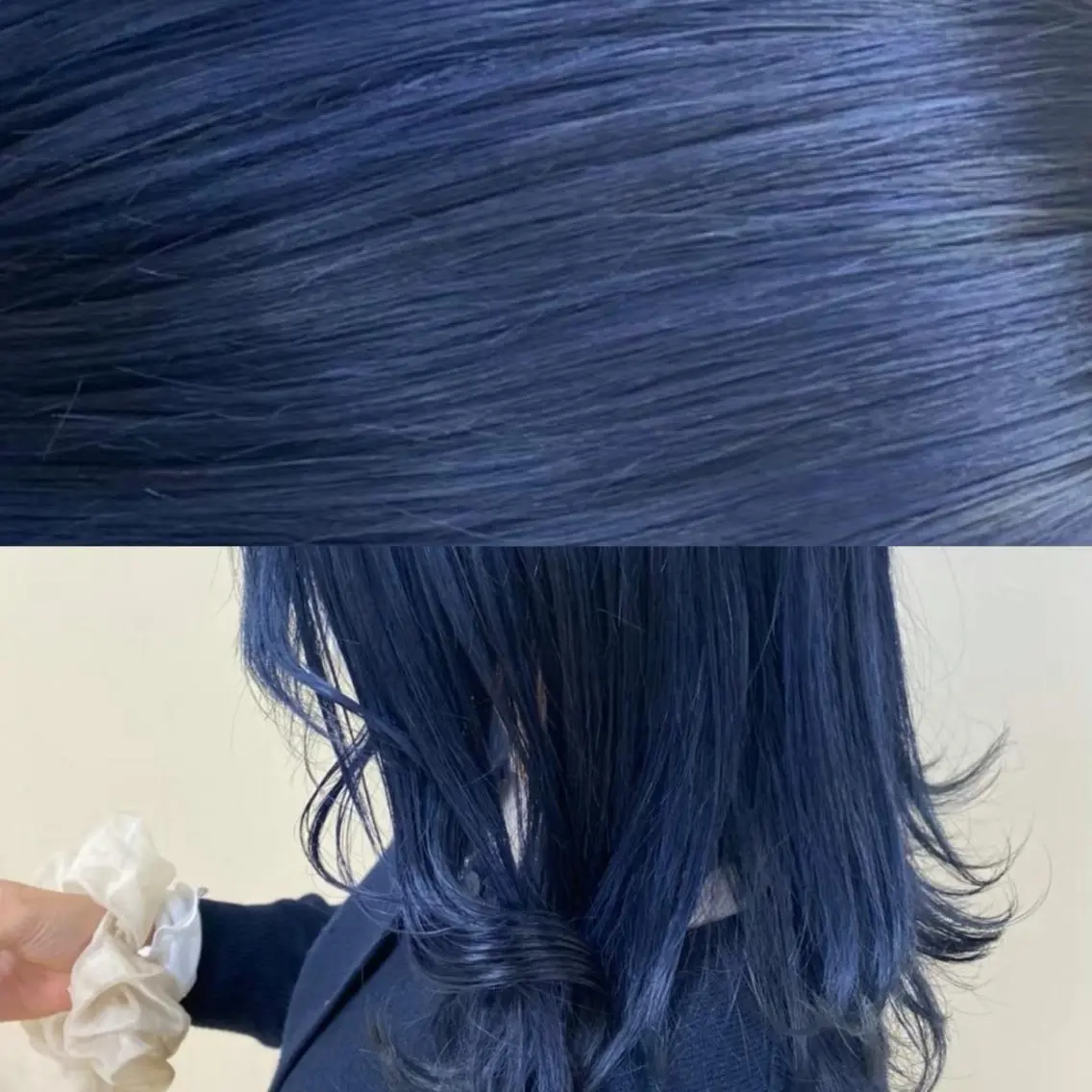 セミロング カラー ［銀座］淡色 ラベンダー🫧大村のヘアスタイル