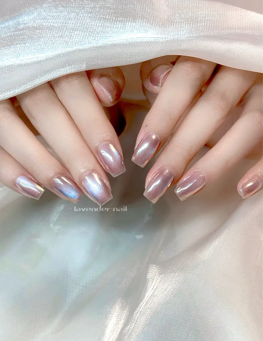 ネイル ハンドネイル Lavender nail·中島公園のネイルデザイン