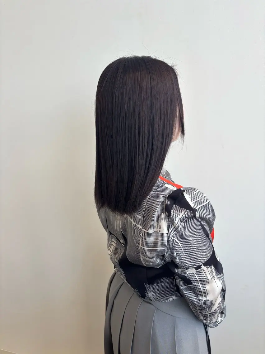 🩵全体染めの方🩵全体染め➕ケラチントリートメント🫧💕の写真