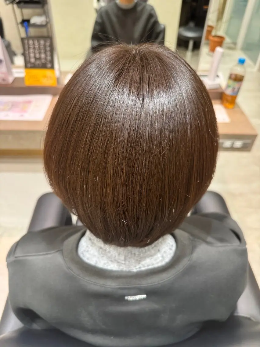 ショート カラー ヘアカラー トリートメント sakura❀/板橋 モデル募集中🪄︎︎のヘアスタイル
