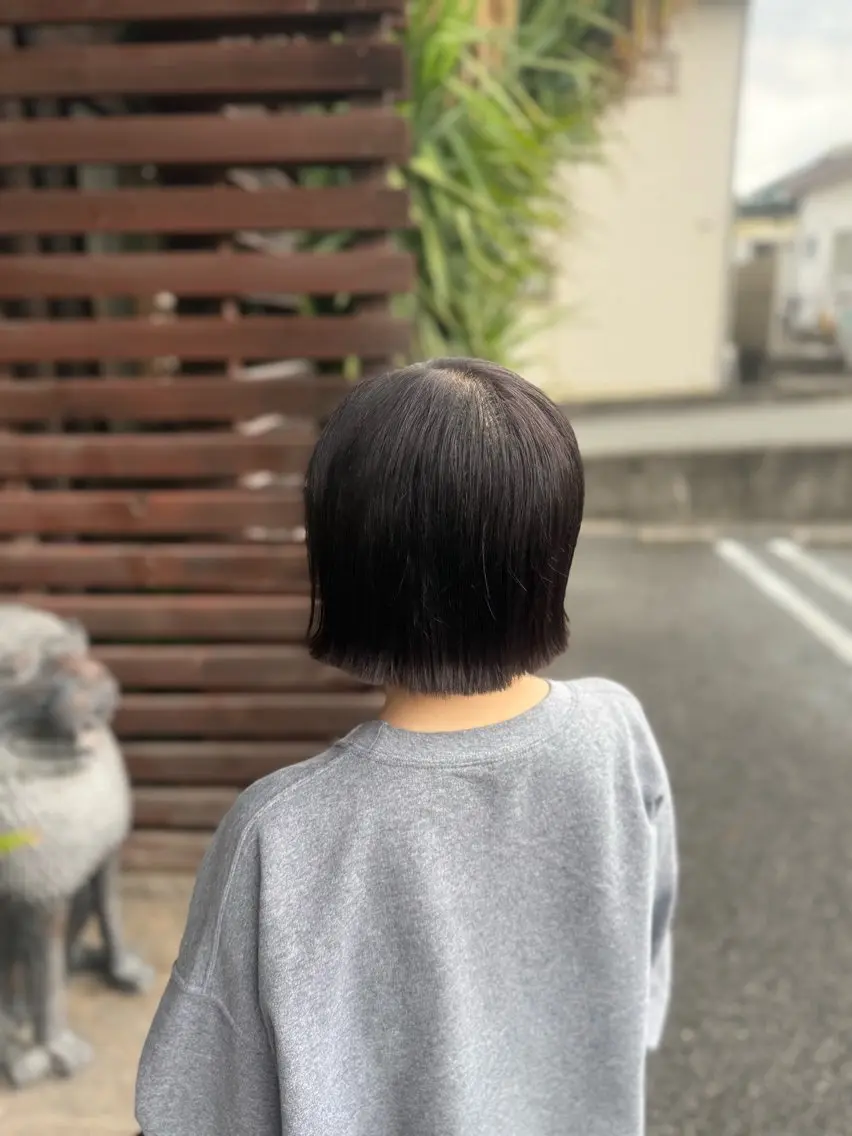 ミディアム ボブ カット 🫧AMAN🫧 鈴木美佑のヘアスタイル