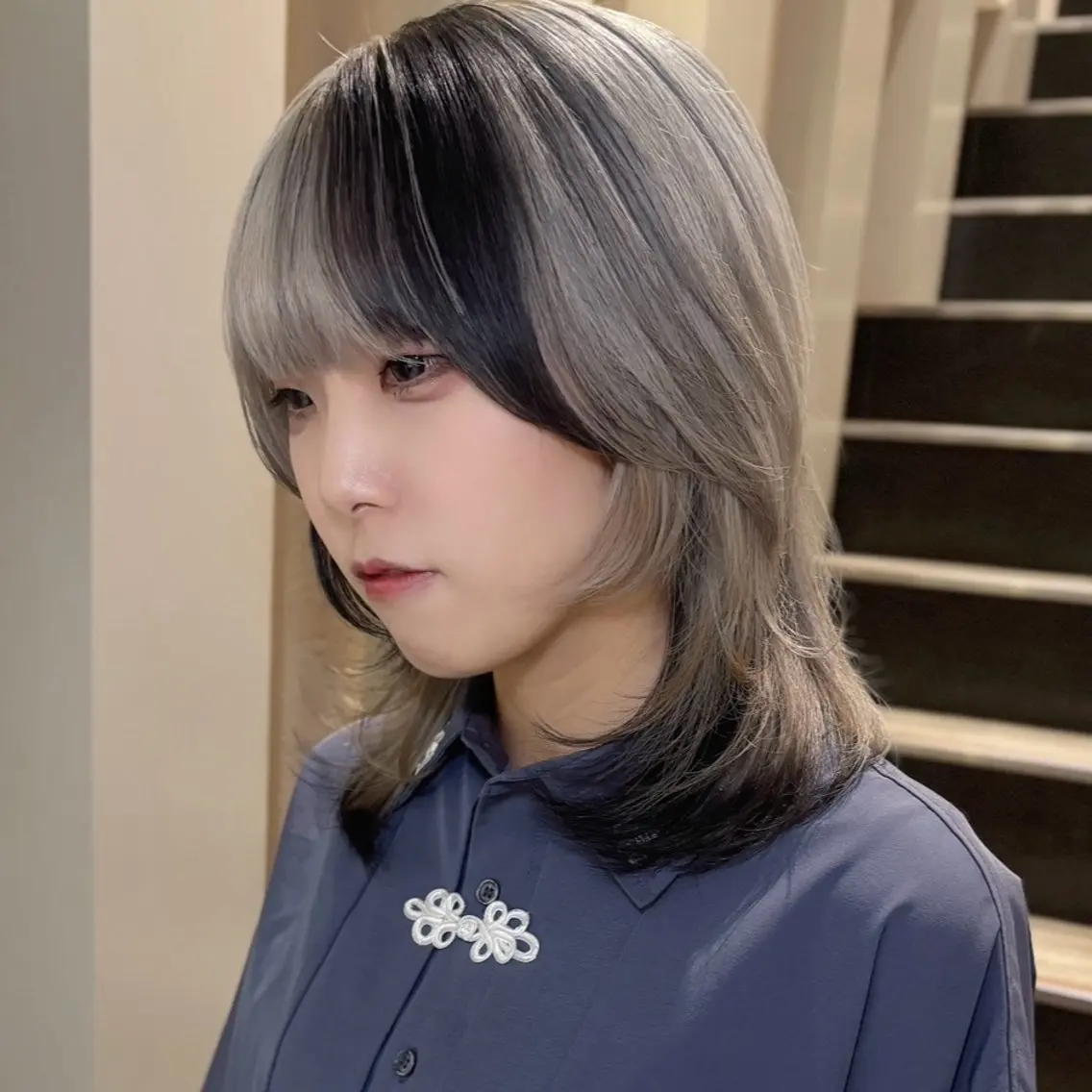 セミロング カット レイヤーカット⭐️ 桑原 日花理のヘアスタイル