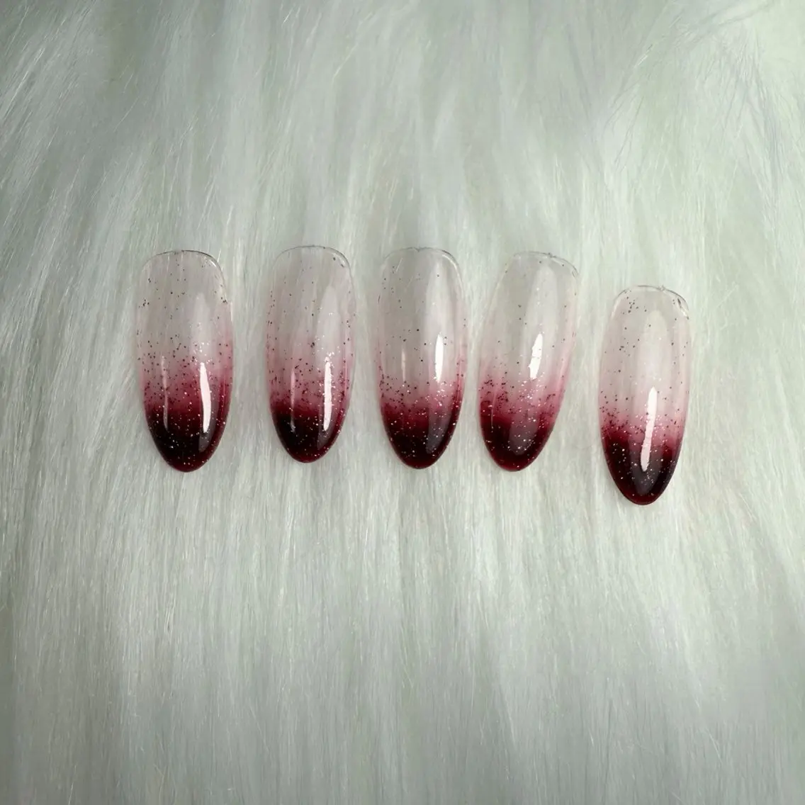 ネイル フレンチネイル ミラーネイル Rosie Nail サロン南越谷のネイルデザイン