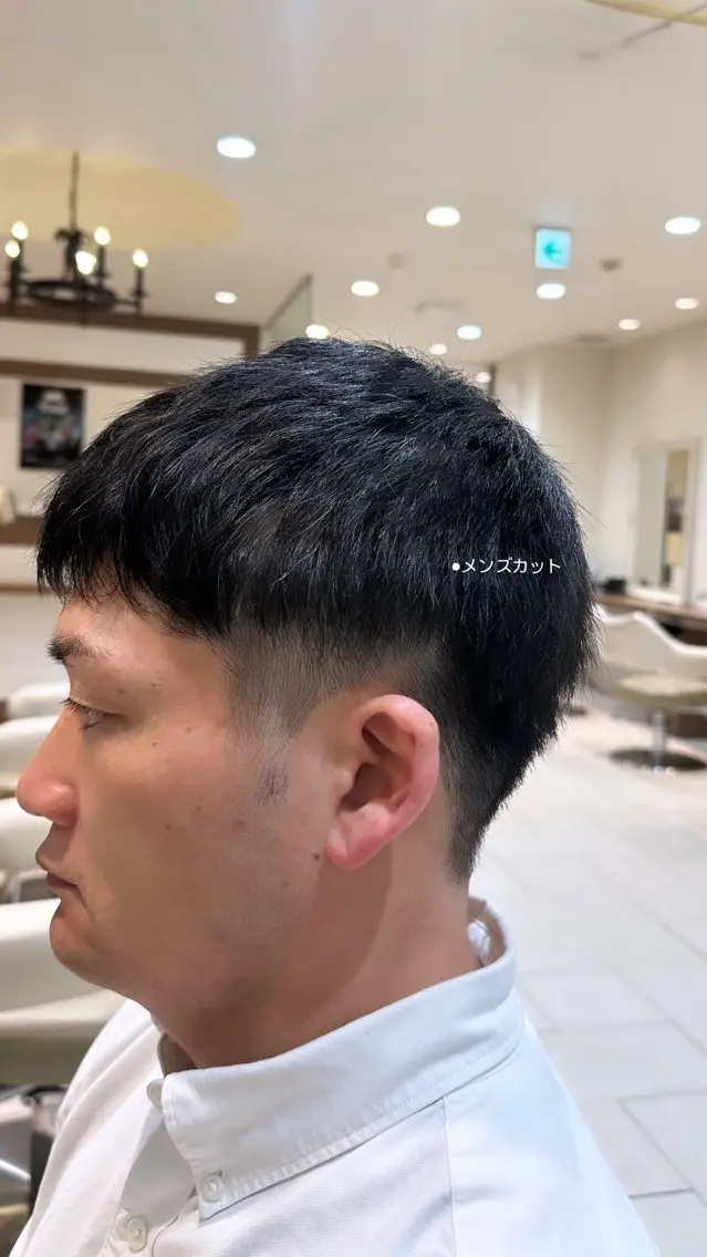 メンズ ツーブロック 刈り上げ カット 田畑 あやののヘアスタイル