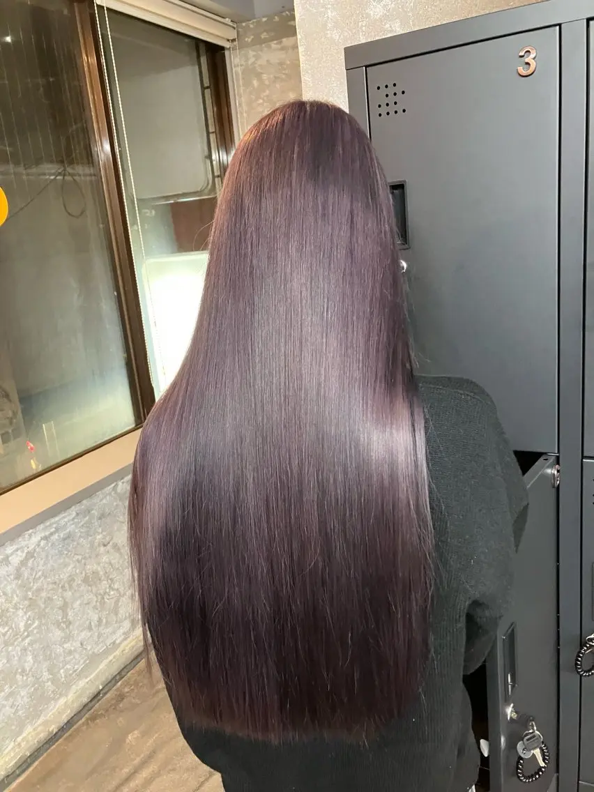 ロング 髪質改善 ロング カット ヘアカラー パーマ 縮毛矯正 トリートメント ヘッドスパ ヘアセット 長谷川 賢治のヘアスタイル